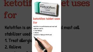 Ketotifen use for [upl. by Eeralav582]