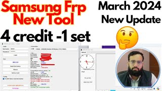 Samsung Frp Tool 🔥 2024 March Update Just 4 credit Unlock Sam Frp [upl. by Kirit384]