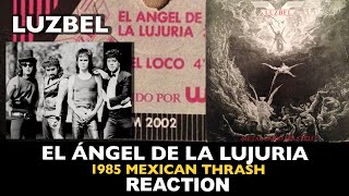 Brothers REACT to Luzbel El Angel De La Lujuria 1985 Mexico Thrash [upl. by Noived945]