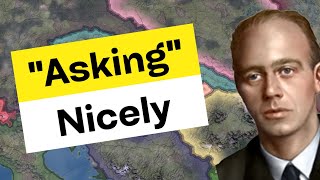 Friedrich Franz Expands Massively by Asking Nicely  HOI4 Stock [upl. by Adnohsad]