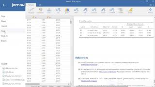 Confirmatory factor analysis in JAMOVI [upl. by Charin]