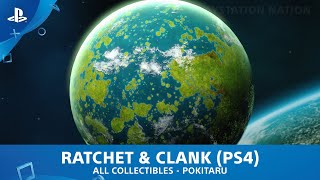 Ratchet amp Clank PS4  All Gold Bolts  Pokitaru [upl. by Oicangi770]