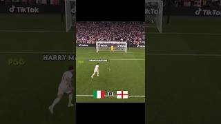 Italy vs England  Penalty shootout Euros 2020 football edit viral euro2024 [upl. by Washburn989]