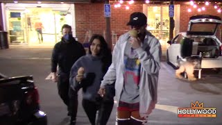 Kim Kardashian amp Pete Davidson Grab Ice Cream at RiteAid [upl. by Ssegrub]