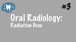 Oral Radiology  Radiation Dose  INBDE ADAT [upl. by Aziul559]