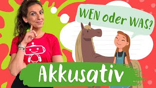 Der Akkusativ  Deutsch – Grundschule  Silicon Valley Kids [upl. by Adnirb]