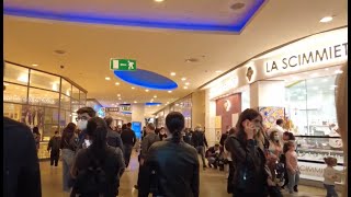 Centro Commerciale Campania Caserta in Naples Italy  4K Walk [upl. by Annetta]