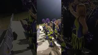 Hanceville High School Marching Band having fun during football game vs Midfield October 11 2024 [upl. by Sucramed]