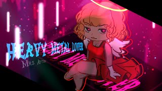 HEAVY METAL LOVER  MEME  FNaF  MRS AFTON  Gacha [upl. by Ellehcam]