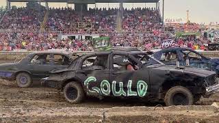 Pickaway County Fair  Crash Derby Coverage 2023 [upl. by Nireil]