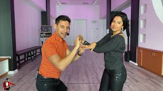 MAGIC Hand Tricks in Salsa Learn this Smooth Hand Trick Pattern with Nery Garcia and Serena Cuevas [upl. by Yrram]