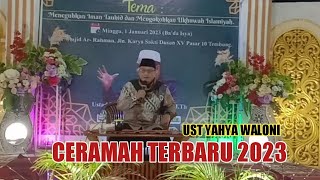 Ust Yahya Waloni Terbaru 2023  Mihrab Seni [upl. by Ialda]