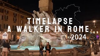 Rome walking tour This is Rome May 2024 Timelapse Colosseum Spanish steps Pantheon [upl. by Palmore22]