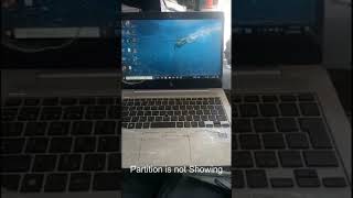 Partition not showing my Laptop [upl. by Farika676]