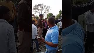 jhajha Asansol local train ne Rohini fatak per ek truck ko uda Diyadardnak video [upl. by Ramo671]