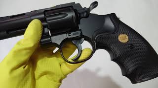 ASMR show Field Strip Colt Python 357 Magnum Replica 💓 Movie Prop ASMR video [upl. by Nospmis]