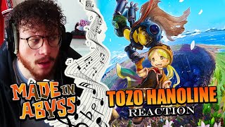 First Time Hearing quotTOZO HANOLINEquot  Made In Abyss OST REACTION [upl. by Ahsinrac]