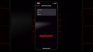 Privacidad Wifi en iPhone shorts [upl. by Crosse]