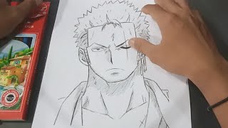 Roronoa Zoro  step by step [upl. by Berga]