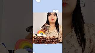 Ăn bánh kem sôcôla 22 shots korea food funny mukbang tiktok [upl. by Oruasi351]