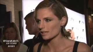 Stana Katic interview for ArtisanNewsService in the CBGB Premiere in NYC [upl. by Cooper]