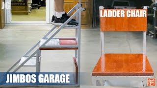 Metal Ladder Chair  JIMBOS GARAGE [upl. by Pedaiah]