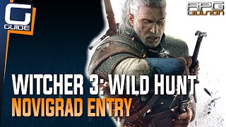 Witcher 3 The Wild Hunt  How to enter Novigrad 3 Ways [upl. by Anerol671]