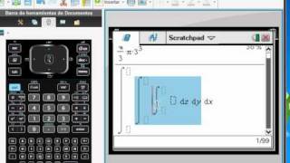 TINspire CAS Tutorial Integrales Triples [upl. by Ecirb]