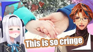 Mea wants romantic handholding but Roberu calls her cringe【Holostars EngSub】 [upl. by Avril]