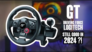 Logitech Driving Force GT still good in 2024 Connecting  Setup on PC  Games [upl. by Aicittel]