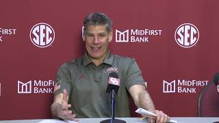 Porter Moser Postgame vs Northwestern State [upl. by Basia]