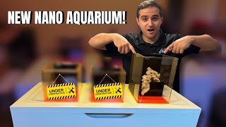 SETTING UP MY NANO REEF AQUARIUM [upl. by Leander462]