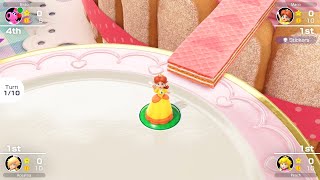 Mario Party Superstars 436 Peachs Birthday Cake Daisy vs Peach vs Rosalina vs Birdo [upl. by Airat]