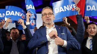 Rechtspopulisten gewinnen Parlamentswahl in Österreich [upl. by Ateloj824]