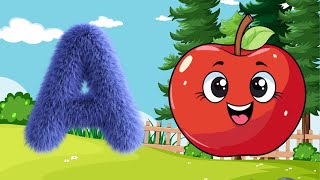 A Apple Song  Inspired By ABC song Gracies Corner  Nursery Rhymes  Kids Songs [upl. by Ikkim]