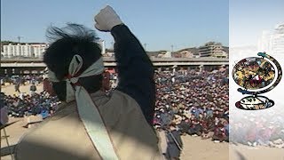 Protests and Dissent In Undemocratic South Korea 1997 [upl. by Squire]