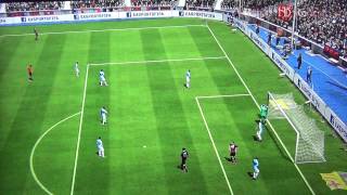 Fifa 14  FULL Gameplay  PSG vs ManCity  Gamescom 2013  XBOX 360  PatrickHDxGaming [upl. by Kciredec]