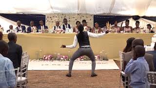 This MC has some Crazy Dance Moves  Zimbabwe Weddings [upl. by Anoniw670]