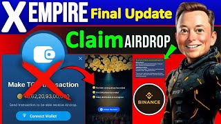 X Empire token distribution New Update  x empire new update today  x empire Airdrop Claim [upl. by Rhiamon]