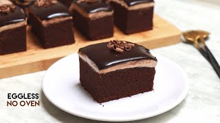 Chocolate Cake  the Luxurious Eggless Chocolate cake recipe melt in mouth [upl. by Ingaberg250]