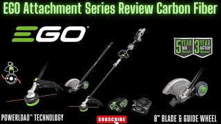 EGO 56V Carbon Fiber Attachment Series String Trimmer amp Edger MHC1603 Review [upl. by Aihsia773]