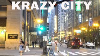 Exploring Chicago nightlife 2024 [upl. by Ailecec]