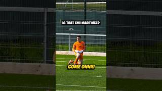 I recreated Emi Martinezs World Cup Final Save 🏆 [upl. by Llenad]