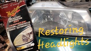 How to restore headlights wet sand and polish [upl. by Weinreb103]