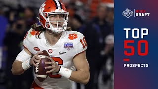 Top 50 NFL Prospects Heading Into the 2021 Draft [upl. by Neelahs3]