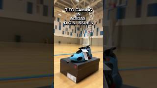 TITO GAMING IN ADIDAS DON ISSUE 5 adidasbasketball dxbbasketball titogaming fyp dubaihoops [upl. by Winthrop]