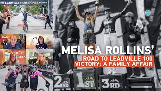 MELISA ROLLINS ROAD TO LEADVILLE 100 VICTORY A FAMILY AFFAIR  Rebecca Rusch [upl. by Akela]