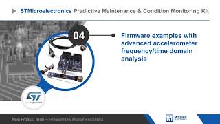 STMicroelectronics Predictive Maintenance amp Condition Monitoring Kit — New Product Brief [upl. by Riek]