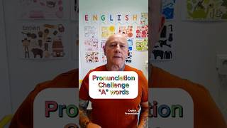 English Pronunciation Challenge Words starting with the letter quotAquot ⭐️ Can you pronounce these words [upl. by Alaet]