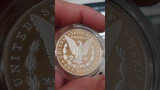 NEW RELEASE 2024 S MORGAN SILVER DOLLAR PROOF coin silver collection money silverdollar [upl. by Nywles]